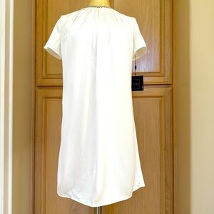 Mac Duggal White dress 8